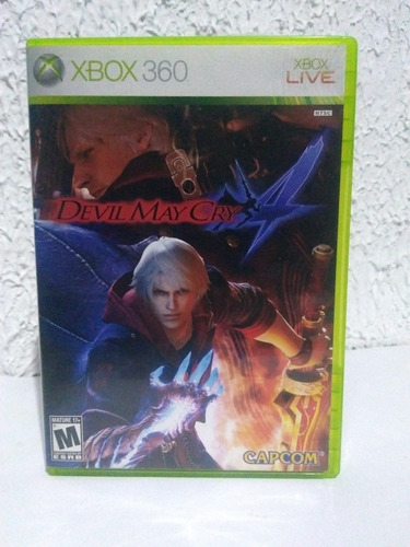 Jogo Devil May Cry 4 Xbox 360 Mídia Fisica R$55