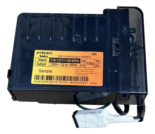 Tarjeta Inversora Embraco 3.3a / 2.1a Ves 110v - 32 To 150hz