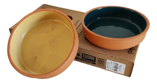 Bowl Cazuelas Esmaltadas Interior X 2 Unidades