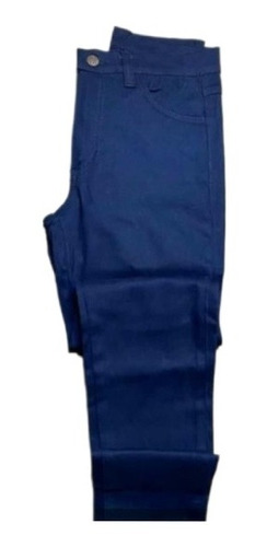 Pantalón Azul Marino Drill De Dama Y Caballero