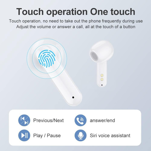 Auriculares Inalámbricos Bluetooth 5.2 Intrauditivos