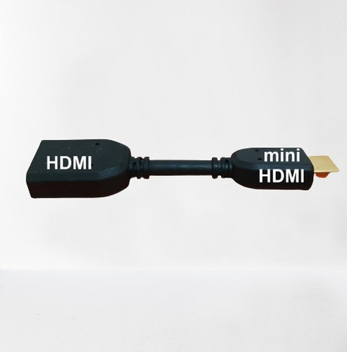 Adaptador 2 En 1 Mini Hdmi E Hdmi Expansor - Opcional