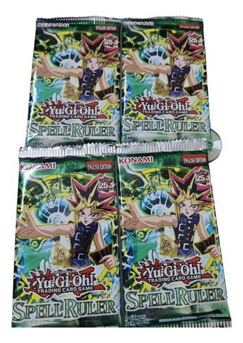 Yugioh Spell Ruler 4 Booster Pack Edición 25th Aniversario 