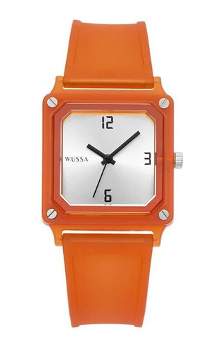 Wussa Unisex Square Watches Fashion Minimalist Watch 30 Atm.