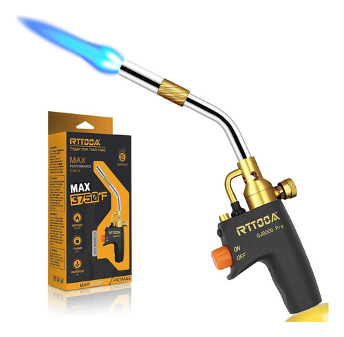 Cabezal De Antorcha Mapp Ajustable Con Encendido Automático