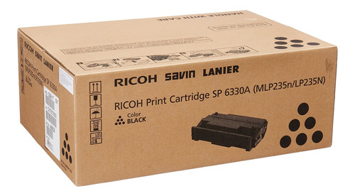 Toner Original Ricoh 406628 Black Aio Type Sp 6330n