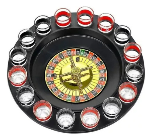 Juego De Ruleta Casino Shots Tragos Bisonte