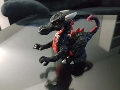 Figura 2004 Mattel Imaginext Dragón Negro