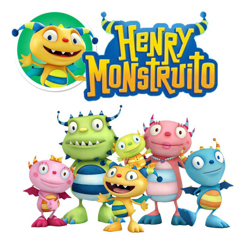 Lunchera Termica Disney Henry Monstruito Color Agua-Verde