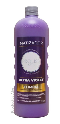 Matizador Violeta Con Colágeno Y Elastina (1 Litro).