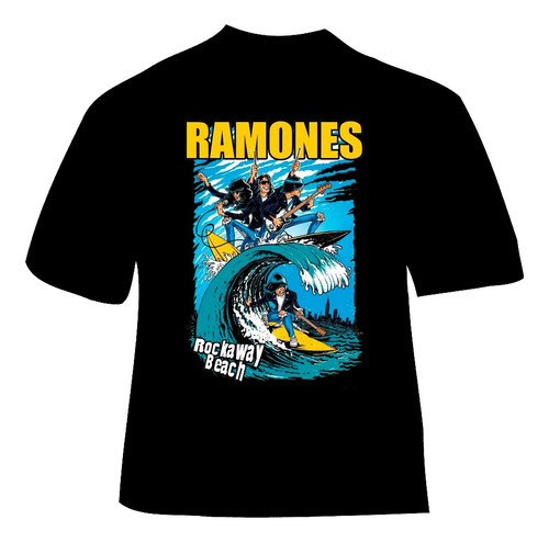 Polera Ramones - Ver 11 - Rockaway Beach