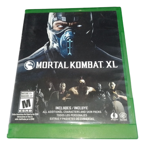 Mortal Kombat Xl  Xl -  Xbox One Físico