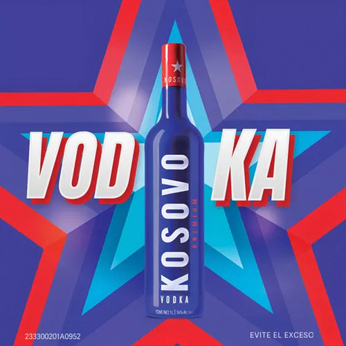 Pack De 6 Vodka Kosovo Premium 1.75 L
