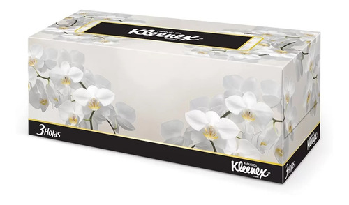Caja De Pañuelos Desechables Kleenex Triple Hoja 100uds
