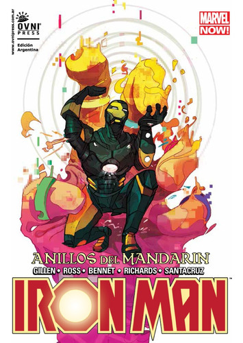 Anillos Del Mandarin: Iron Man Vol. 05, De Marvel Comics. Editorial Ovni Press, Tapa Blanda, Edición 1 En Español