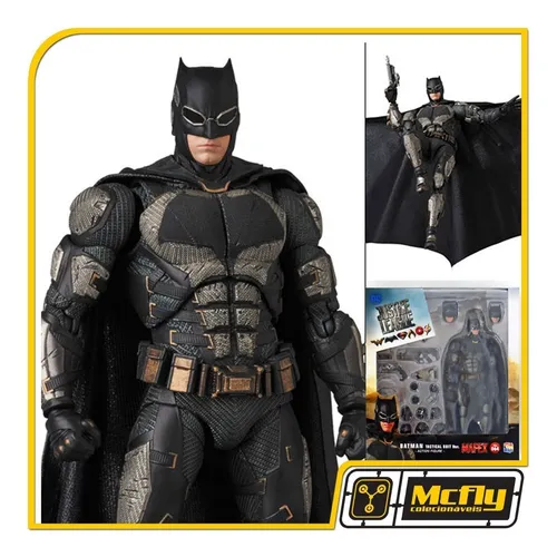 Mafex justice league batman on sale tactical suit