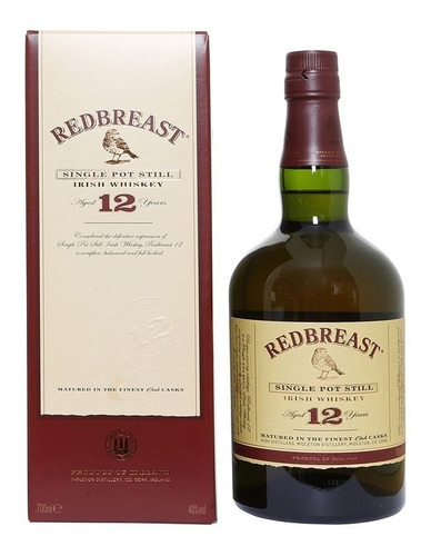 Imagen 4 de 6 de Whisky Irlandes Redbreast 12 Años 40% Abv Single Pot Still