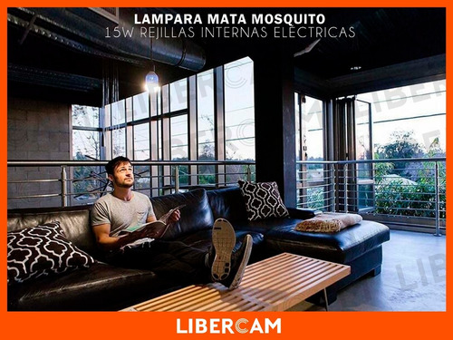 Imagen 9 de 10 de Lampara Led 12w Mata Moscas Mosquitos Insectos E27 Unica