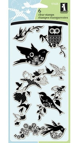 Inkadinkadoo Clear Stamps Birds Galore