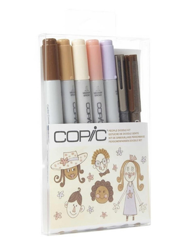 Copic Doodle - Kit Marcadores People; Personas