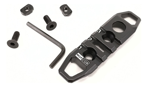Riel De Guía De Grabado En Metal Keymod M-lok, Base De 20 Mm