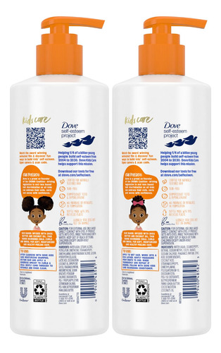 Conjunto De Shampoo E Condicionador Dove Love Collection Kid