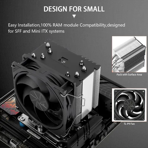 Enfriador Thermalright Assassin X90 Se Intel Amd Pwm De 92 M