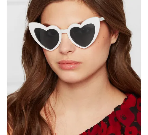 Gafas de sol Yoothink con forma de corazón vintage con forma de ojo de gato para mujer