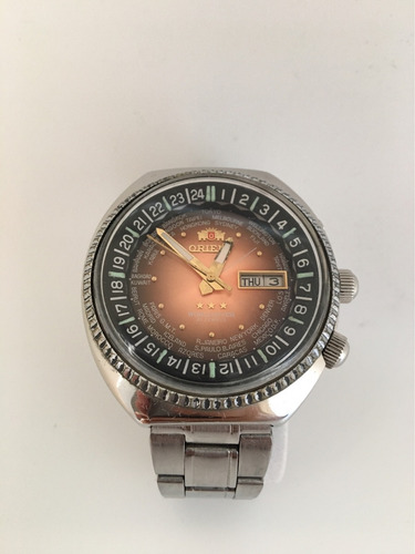 Orient World Diver Calibre 46941 Dial Marrom (Usado)