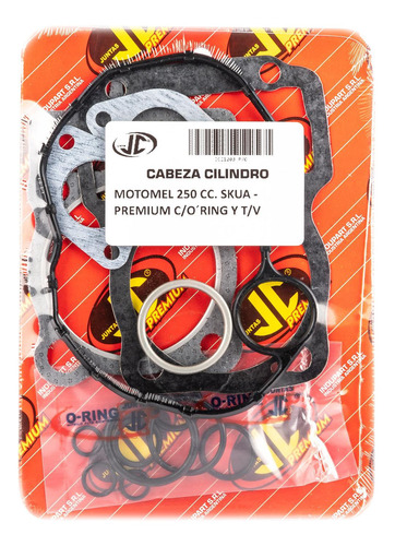 Junta Tapa Cilindro Motomel Skua 250 Premium Con Oring Jc