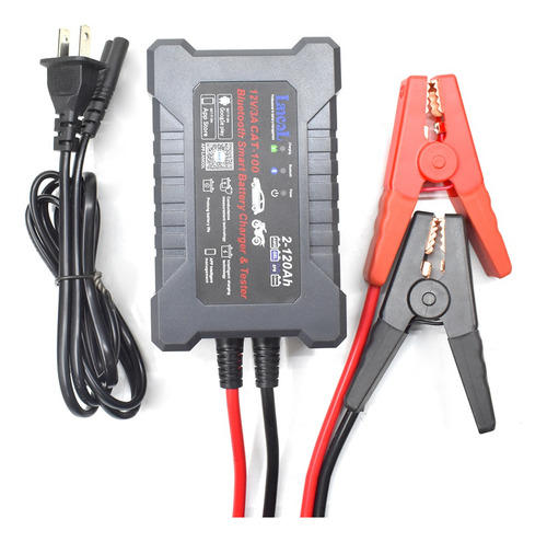 Cargador Probador De Batería Cat100 Bluetooth 12v Auto Moto