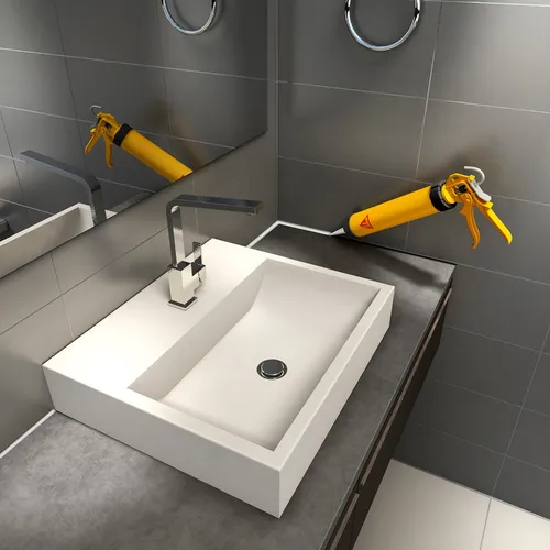 Sika Sanisil Silicona Antihongos Para Baños Y Cocinas
