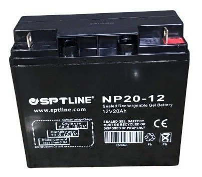 Bateria De Gel Sptline 12v 20a  Ups