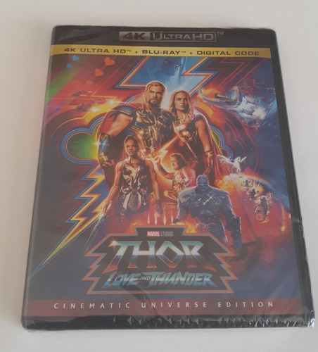Thor: Love And Thunder 4k Ultra Hd Blu-ray