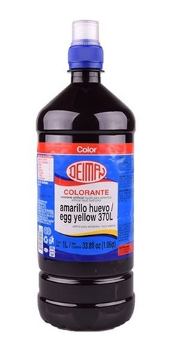 Colorante Líquido Amarillo Huevo Deiman L-370 1l