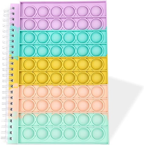 Cuadernos Pop It Fidget Toys Alivio Del Estrés Para Niños
