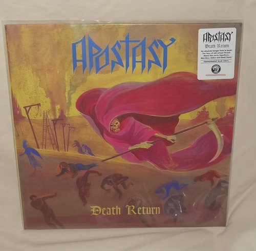 Vinilo De Apostasy  Death Return  - Criminal, Dorso, Nuclear