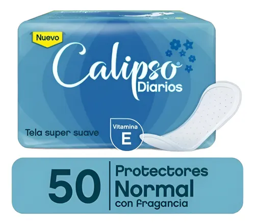 Protectores Diarios Calipso Normal Con Fragancia 50 U
