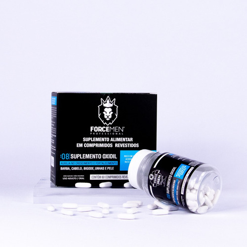 Kit Oxidil Cresce Fortalece Cabelo 3 Produtos