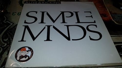 Simple Minds Alive & Kicking Vinilo Maxi Germany 2 Versiones