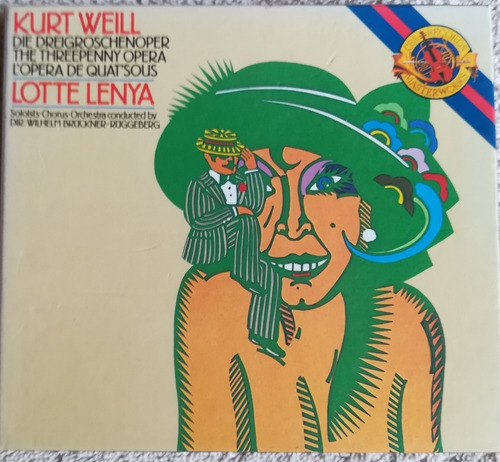 Cd Box Kurt Weill & Lotte Lenya Ed De Lujo Igual Que Nuevo 