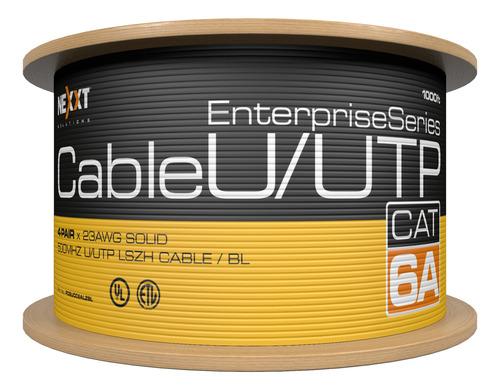 Cable De Red Nexxt Solutions Ab357nxt01 Gris 305 M Cat6 U/ut