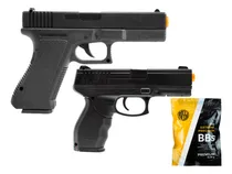 Comprar Combo 2 Pistolas Airsoft Realista Taurus + Vigor V307 + Bala
