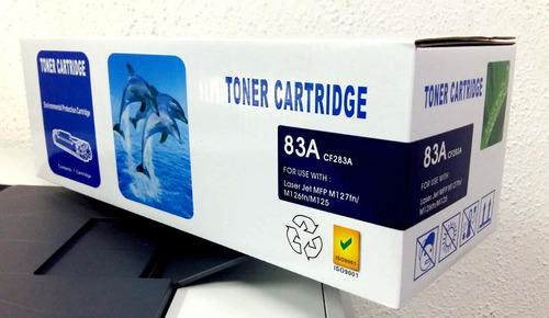 Toner Ecompatible Cf283a, M125-m127 (1600pag) 100% New Hp83a