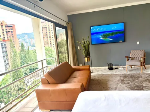 Espectacular Penthouse De Dos Niveles En El Poblado. Código 44