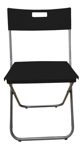 Silla Plegable Plastica Y Aluminio Resistente - Rex