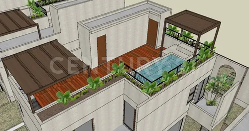 Hermosa Villa 3 Rec En Venta En Lujoso Desarrollo En Tulum Región 8 Shanti P3991
