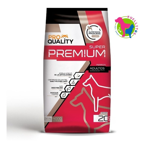 Pro Quality Super Premium Perro Adulto X20kg- E/g Z/oeste