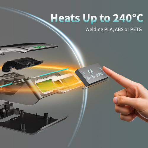 Conector De Filamento Fc01 Para Filamento 3d De 1.75 Mm Pla