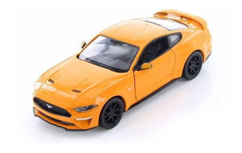 2018 Ford Mustang Gt Laranja - Escala 1:24 - Motormax